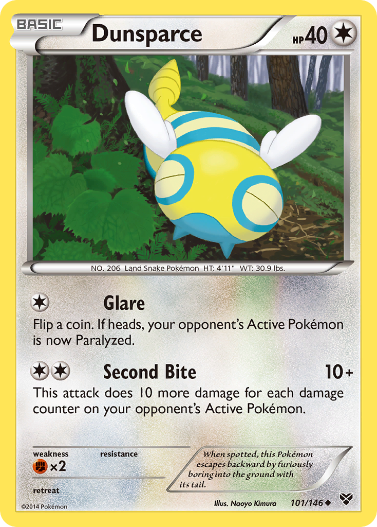 XY Dunsparce #101/146